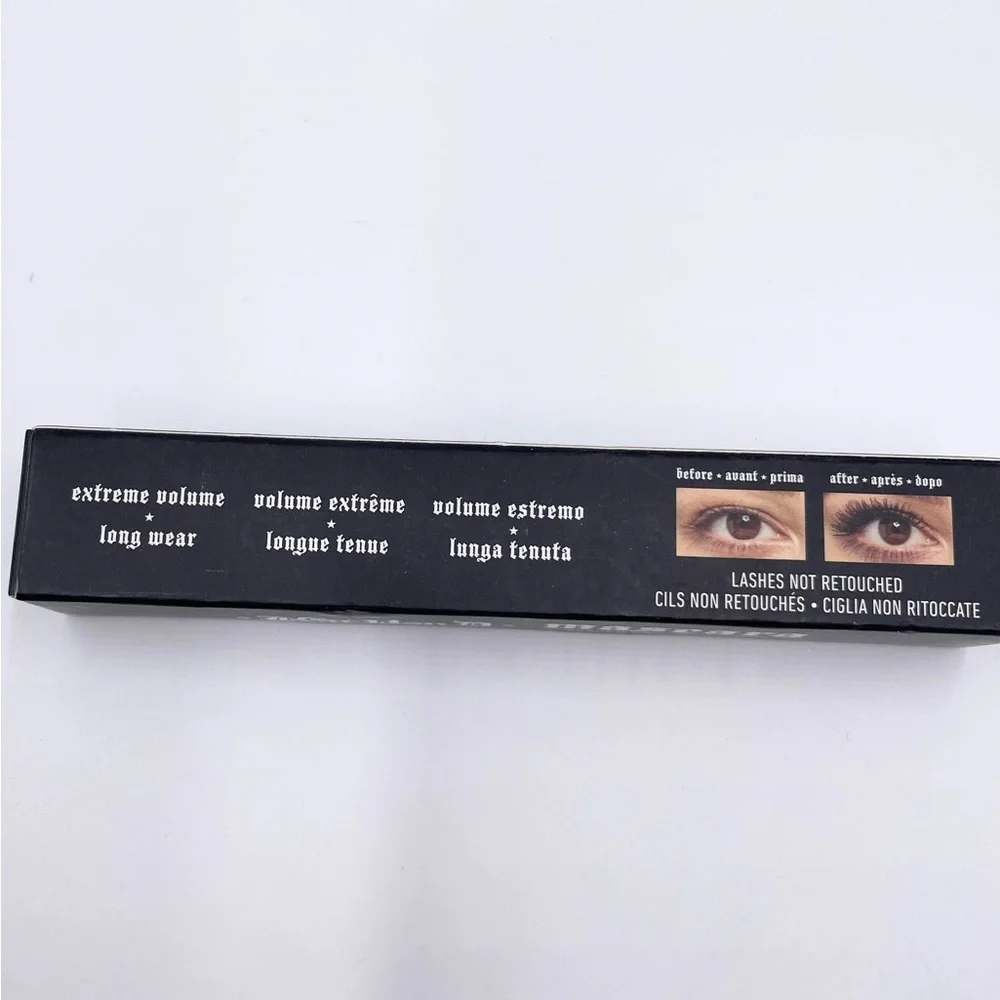 NEW Kat Von D Go Big or Go Home Volumizing Mascara FULL SIZE Trooper Black KVD